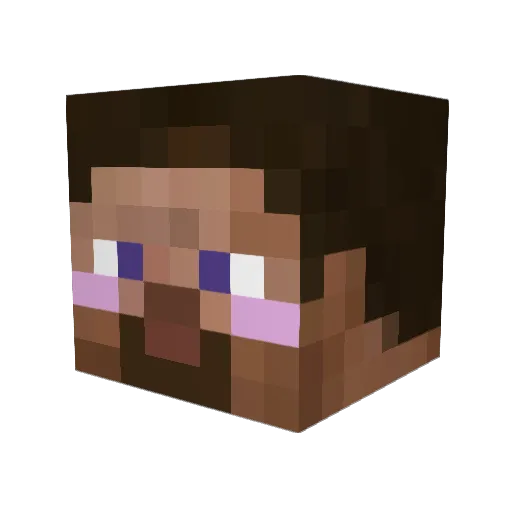 KeepingRanger46 Minecraft avatar head, 3D render