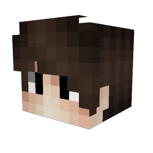KeepsTakingMoney Minecraft avatar head, 3D render