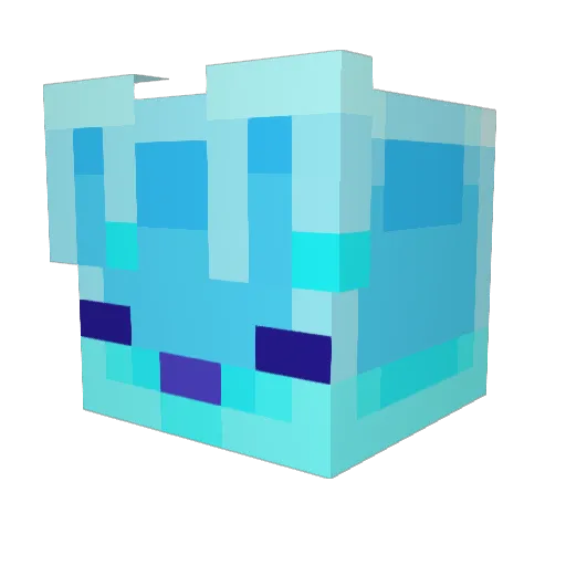 Keer2008 Minecraft avatar head, 3D render