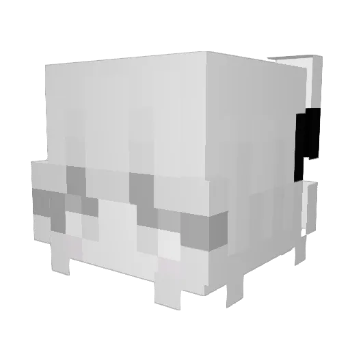 KeerD0715 Minecraft avatar head, 3D render