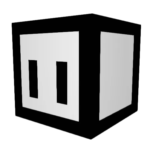 Keeriousity Minecraft avatar head, 3D render