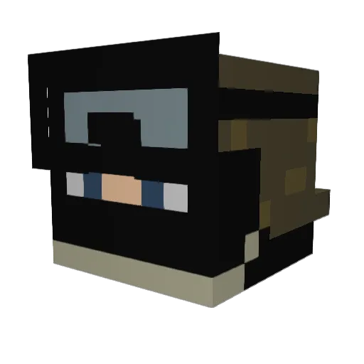 Keessieboy8 Minecraft avatar head, 3D render