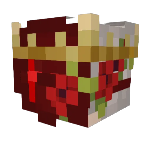 Keevy5 Minecraft avatar head, 3D render