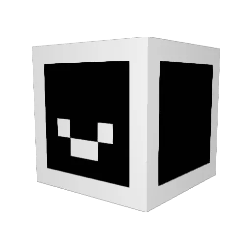 Keezartn Minecraft avatar head, 3D render