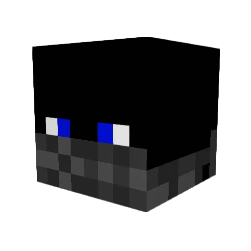 Keezidoo Minecraft avatar head, 3D render