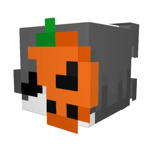 Kefir_17 Minecraft avatar head, 3D render
