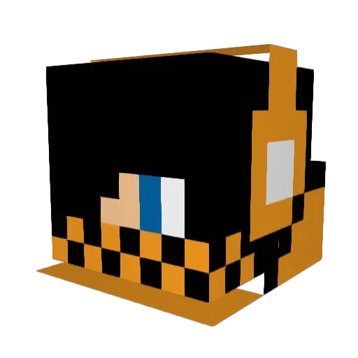 Kefkiller01 Minecraft avatar head, 3D render