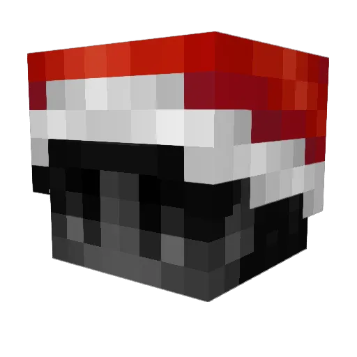 Kegs63 Minecraft avatar head, 3D render