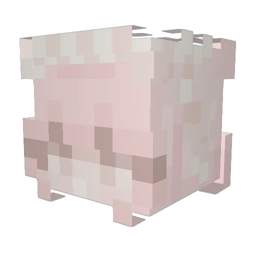 Kehlango Minecraft avatar head, 3D render