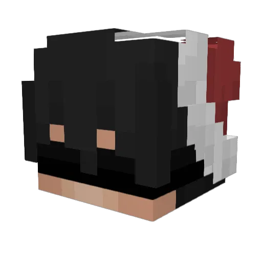 KeiblethGmz Minecraft avatar head, 3D render