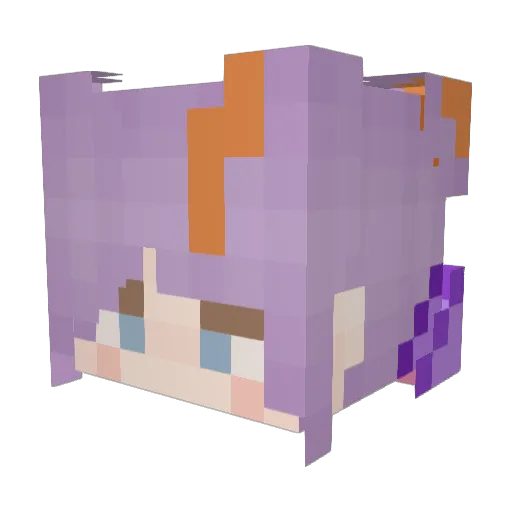KeifyChrist Minecraft avatar head, 3D render