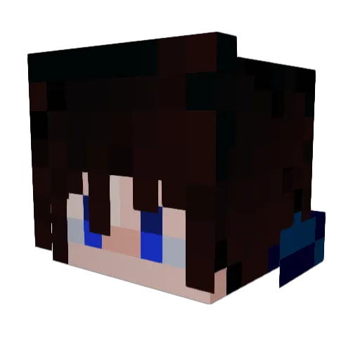 Keikei2020 Minecraft avatar head, 3D render