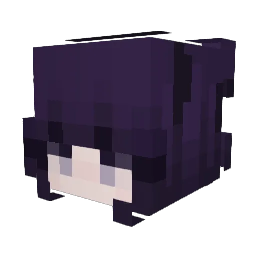 KeinDatenleck Minecraft avatar head, 3D render