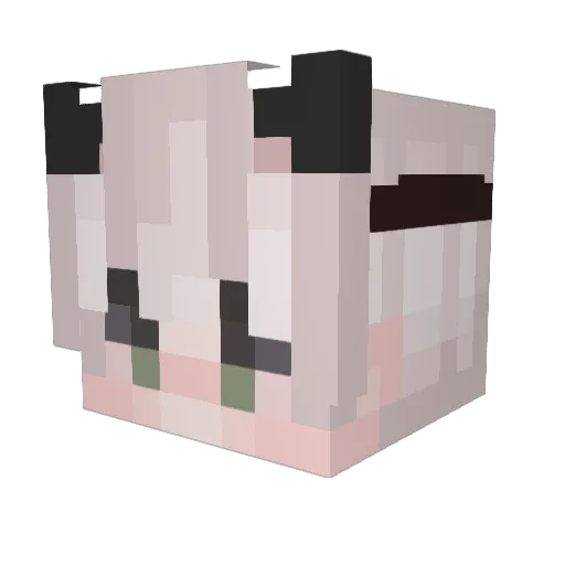 KeinStuhl Minecraft avatar head, 3D render