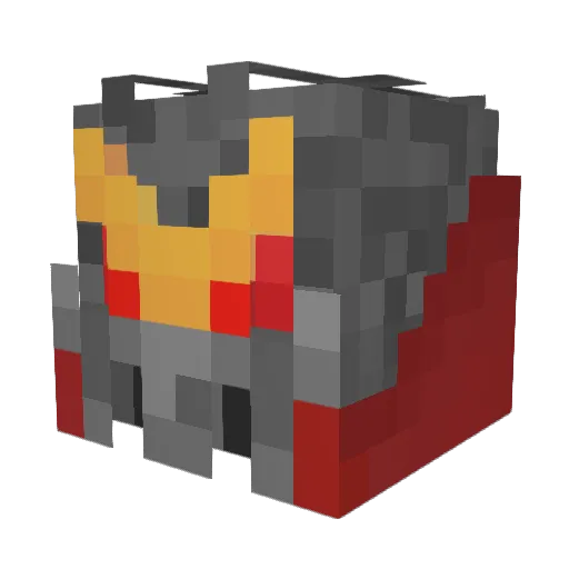 Keineahnung88 Minecraft avatar head, 3D render