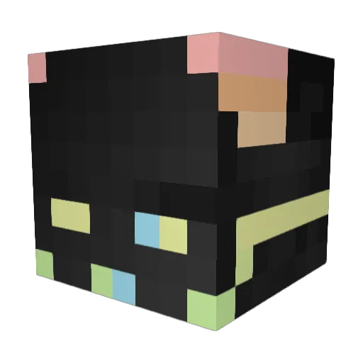 KeinerSiehtMich Minecraft avatar head, 3D render
