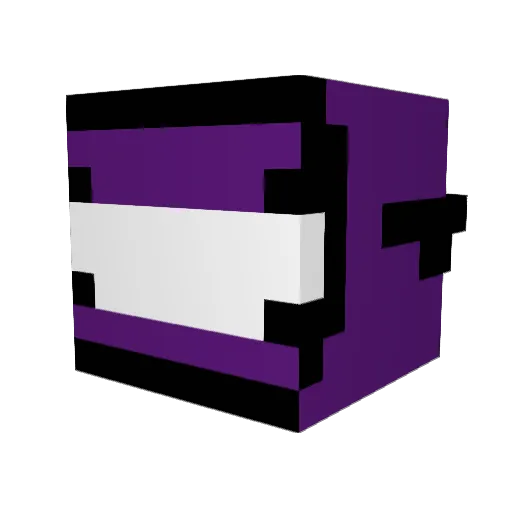Keinha Minecraft avatar head, 3D render