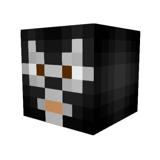Keirranlee Minecraft avatar head, 3D render