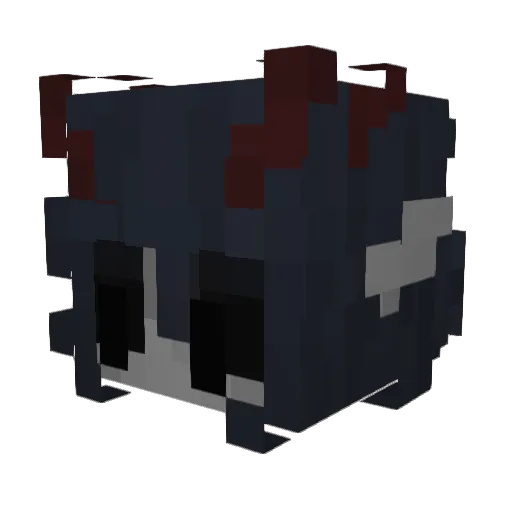 Keisiyo Minecraft avatar head, 3D render