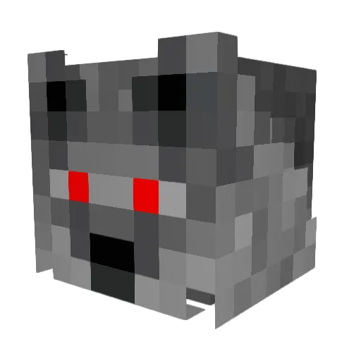 KeithAdam Minecraft avatar head, 3D render