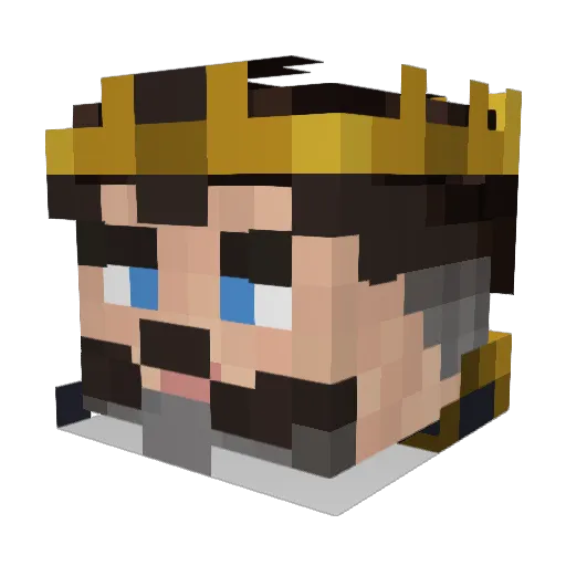 Keithus_Maximus Minecraft avatar head, 3D render