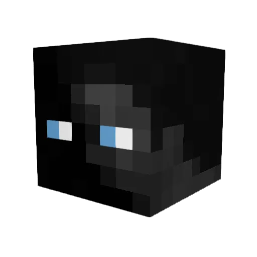 KekGHG_ Minecraft avatar head, 3D render