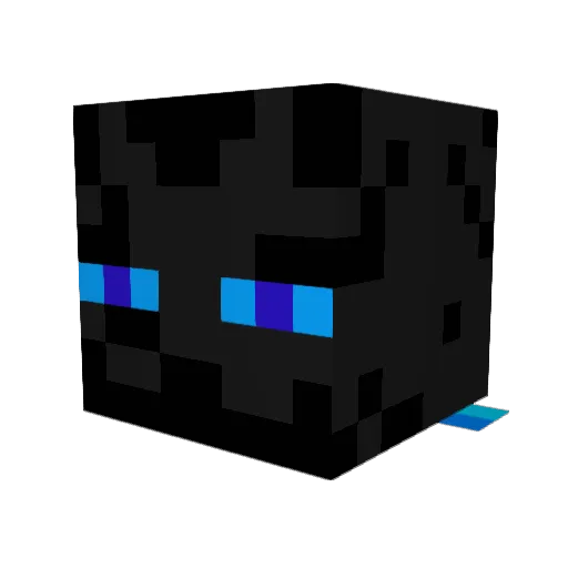 Kekai515 Minecraft avatar head, 3D render