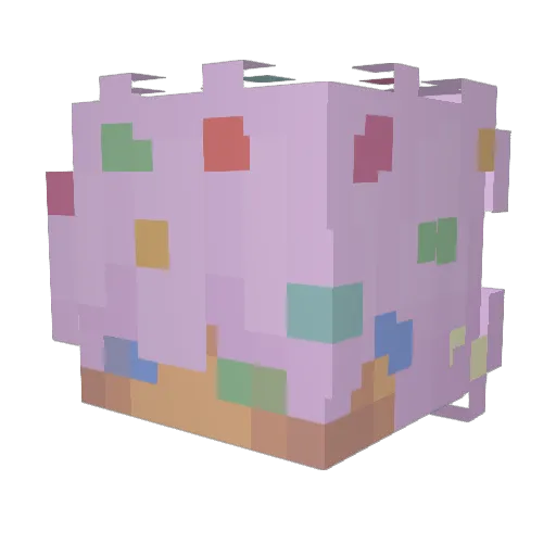 KeksBeskvitovich Minecraft avatar head, 3D render