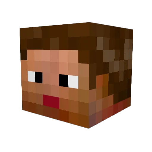 KeksKlo1234 Minecraft avatar head, 3D render