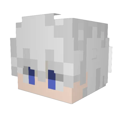 Keksfinder_de Minecraft avatar head, 3D render