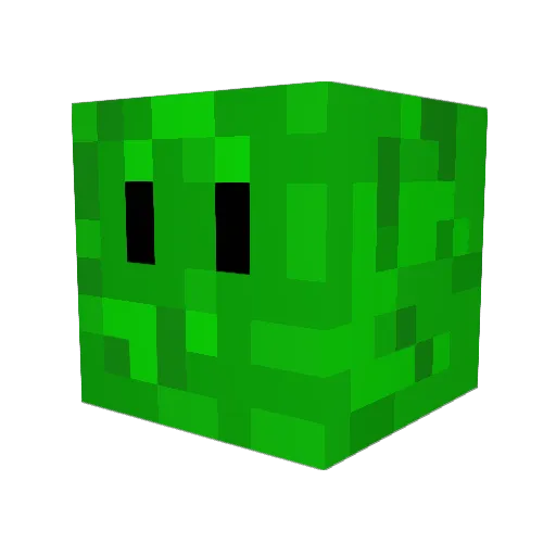 Kekskas Minecraft avatar head, 3D render