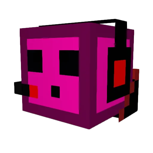 KelDKiller Minecraft avatar head, 3D render