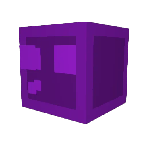 Kelagses Minecraft avatar head, 3D render