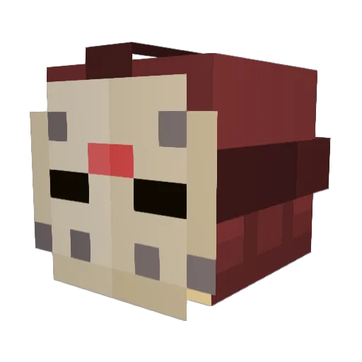 Kelbslayer69 Minecraft avatar head, 3D render