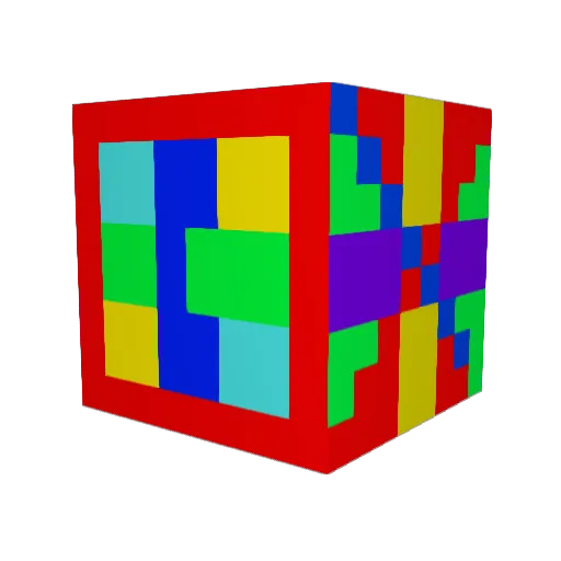 Kellerrr Minecraft avatar head, 3D render
