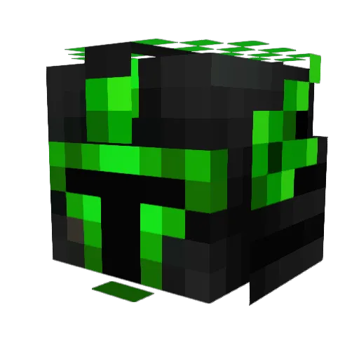 Kellster1178 Minecraft avatar head, 3D render