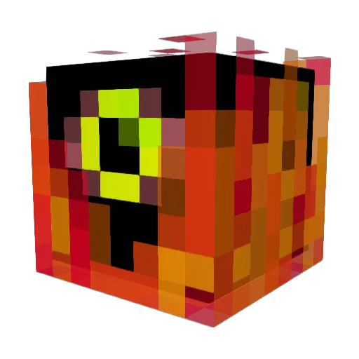 KellyGrebe Minecraft avatar head, 3D render