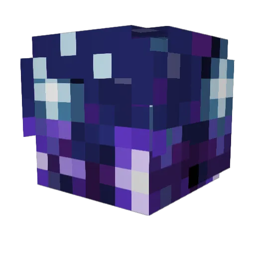 Kelsey044 Minecraft avatar head, 3D render