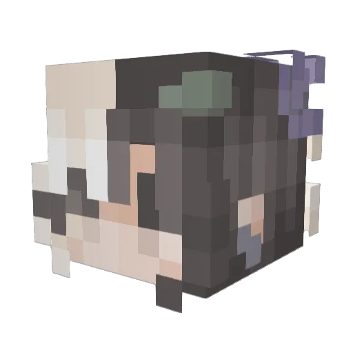 Kelsey4Drew Minecraft avatar head, 3D render