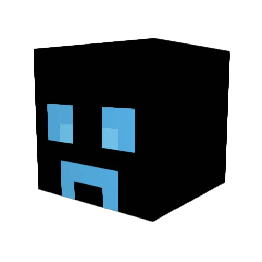 Kelskore Minecraft avatar head, 3D render