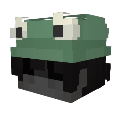 KelvinFHT Minecraft avatar head, 3D render