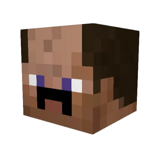 Kelvin_Hartmann Minecraft avatar head, 3D render