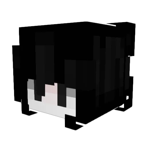 KemKabi Minecraft avatar head, 3D render