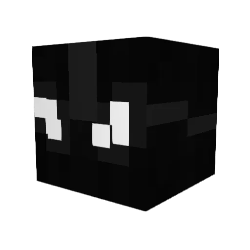 KemyBlann Minecraft avatar head, 3D render