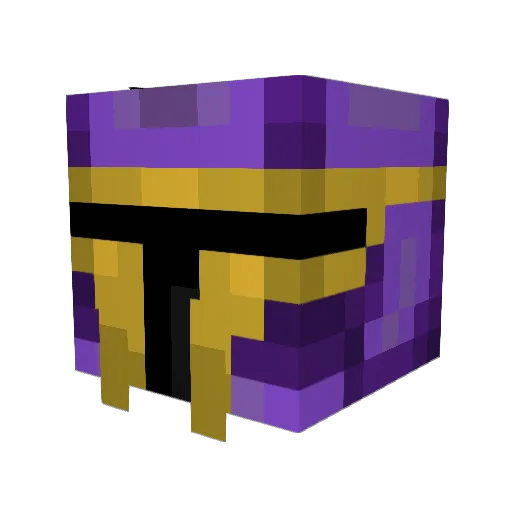 KenAnderson Minecraft avatar head, 3D render