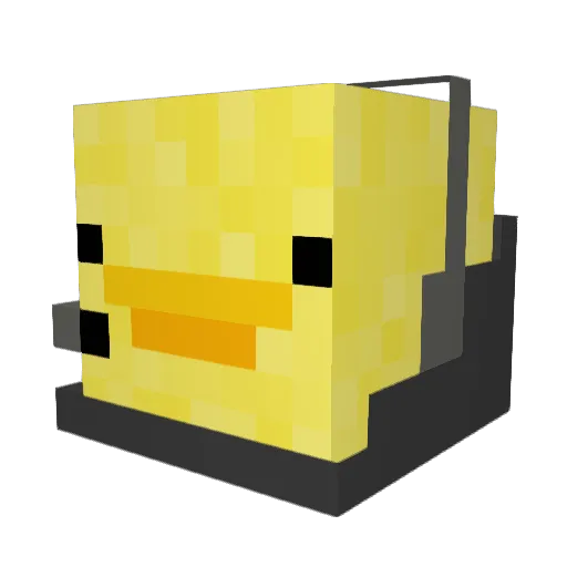 KenDiFar Minecraft avatar head, 3D render