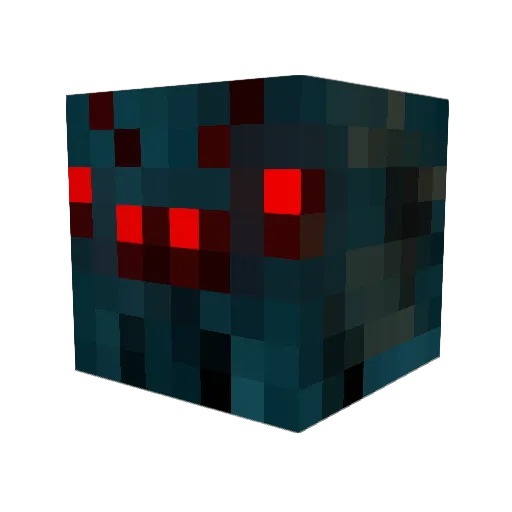 KenXysti Minecraft avatar head, 3D render