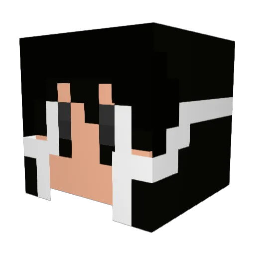 KenYan125 Minecraft avatar head, 3D render