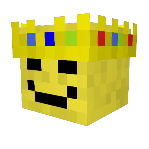 Kenan1_ Minecraft avatar head, 3D render