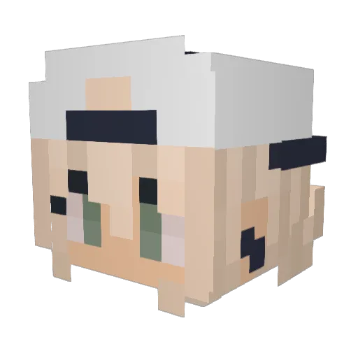 KenanYusuf Minecraft avatar head, 3D render